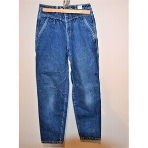 Vintage Jeans Yoke Peg Leg High Rise 80s to 90s Designer Sasson